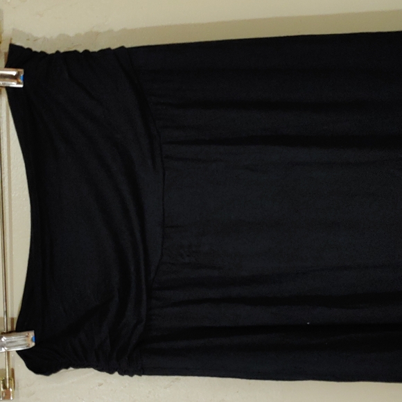 B Design Sheer Ruffle Bottom Long Skirt L - Picture 7 of 14